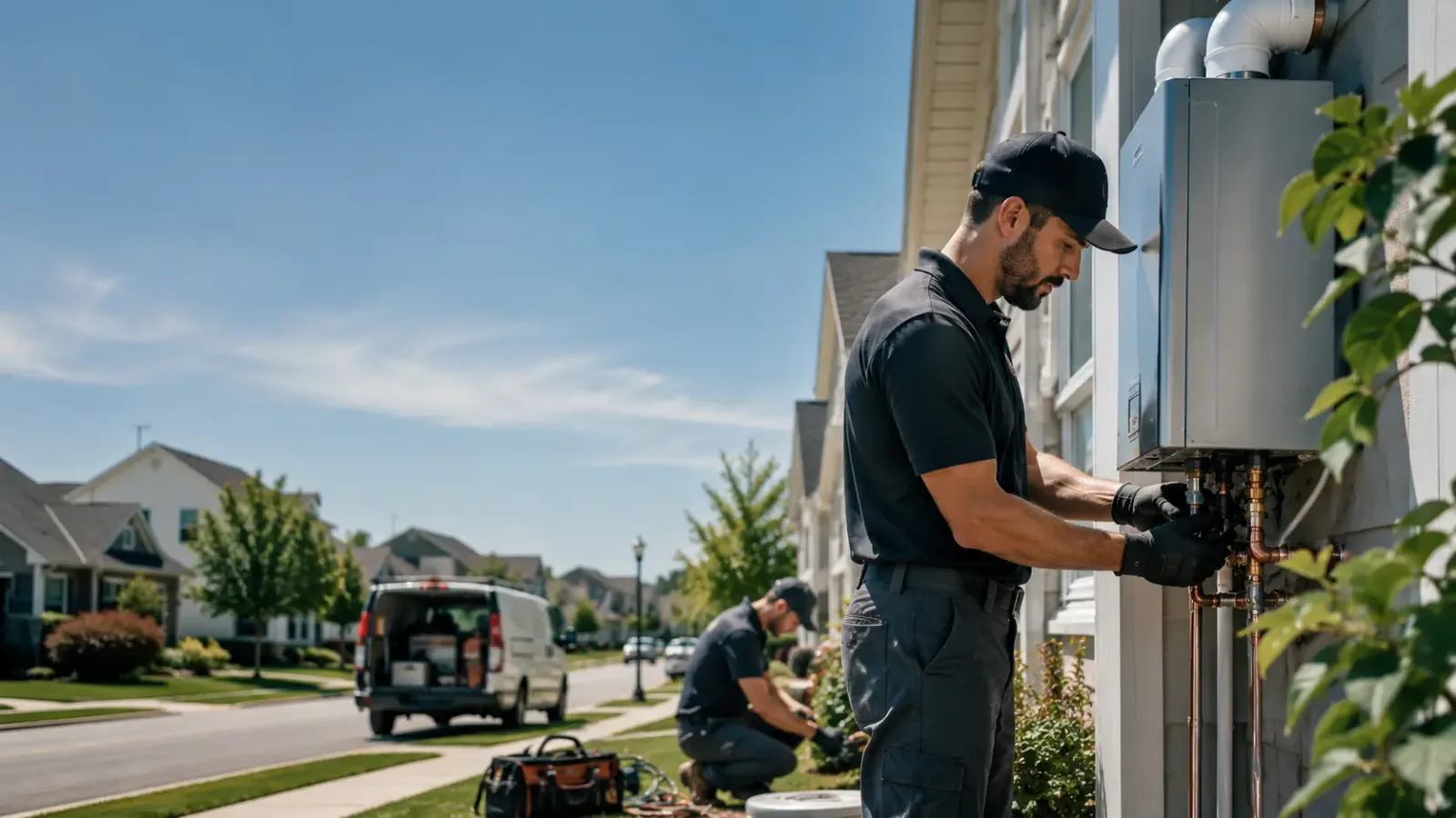 Tankless Water Heater Installation in Medfield, MA